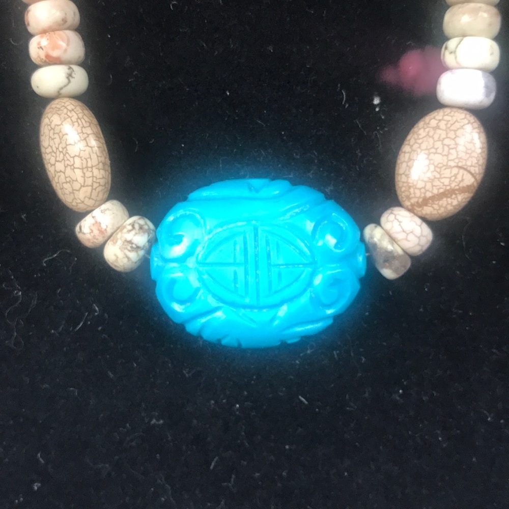 Turquoise necklace - Picture 2 of 2